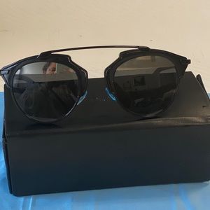 Dior So Real's Black on black, with mirrored accent.